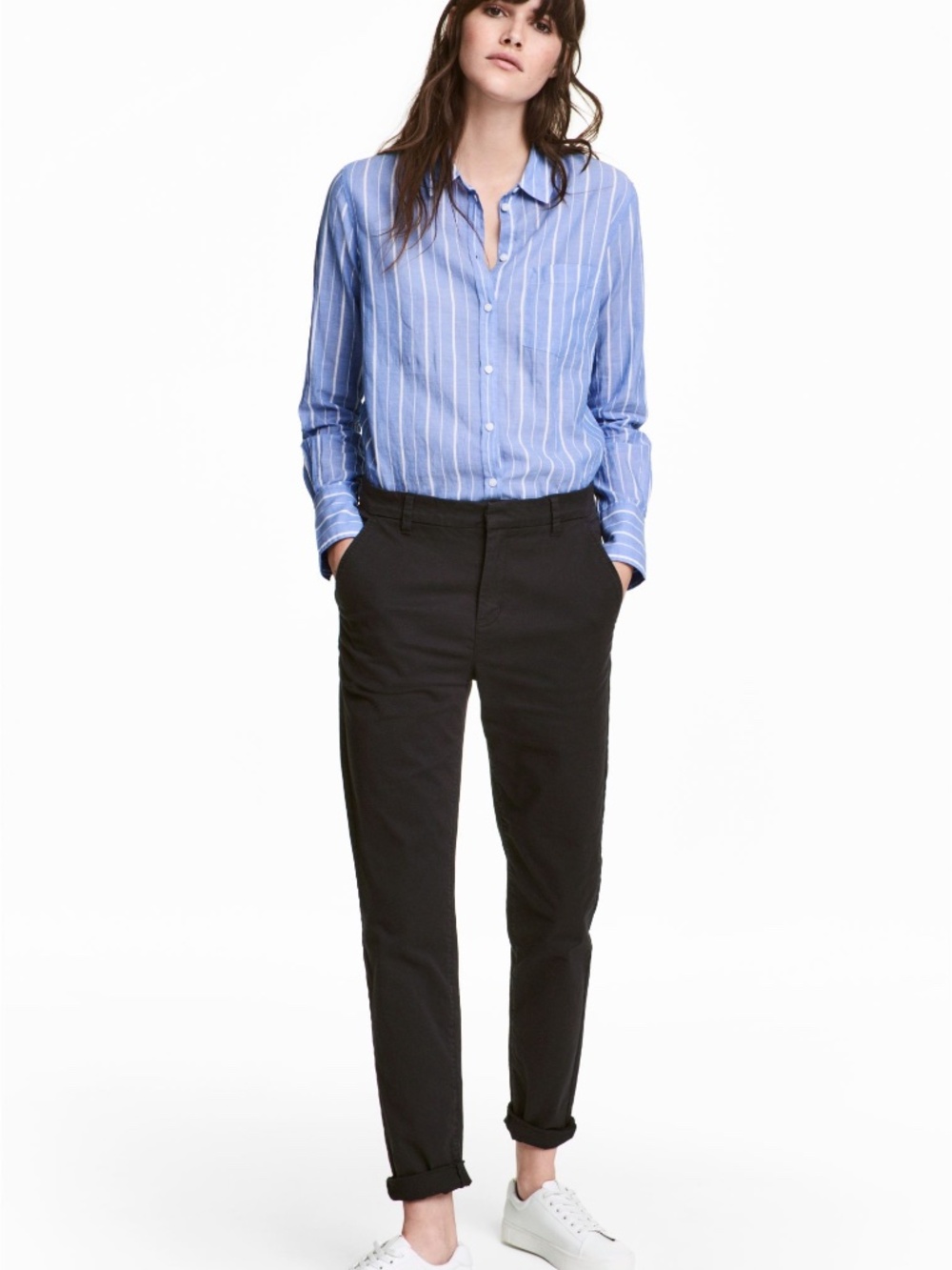 H&M Black Black Chino Women's Pants